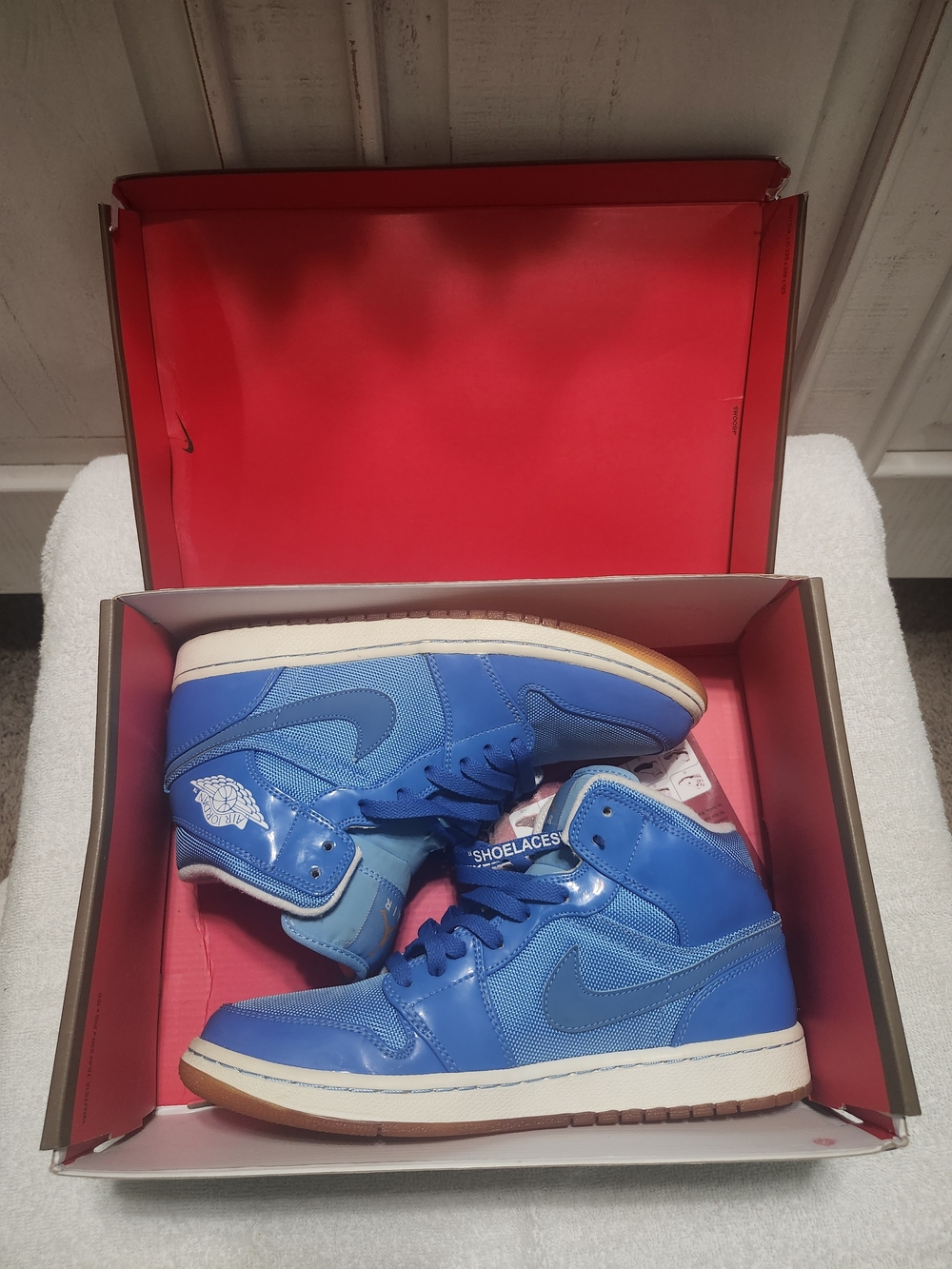Jordan Kids' Blue High-Top Sneakers
